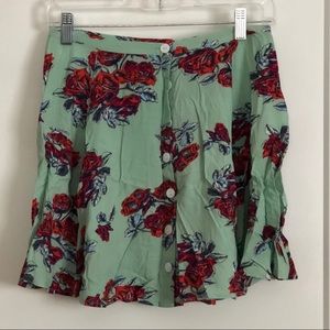 Brand New MINKPINK Turquoise Skirt